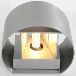 Luminaires Steinhauer Applique murale Steinhauer Muro LED Acier inoxydable, 1 lumière* Éclairage Led