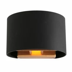 Luminaires Steinhauer Applique murale Steinhauer Muro LED Noir, 1 lumière* Éclairage Led