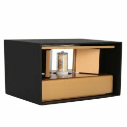 Luminaires Steinhauer Applique murale Steinhauer Muro LED Noir, 1 lumière* Éclairage Led