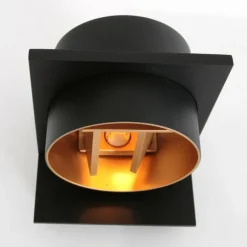 Luminaires Steinhauer Applique murale Steinhauer Muro LED Noir, 1 lumière* Éclairage Led