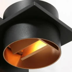 Luminaires Steinhauer Applique murale Steinhauer Muro LED Noir, 1 lumière* Éclairage Led