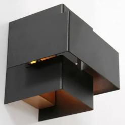 Luminaires Steinhauer Applique murale Steinhauer Muro LED Noir, 1 lumière* Éclairage Led