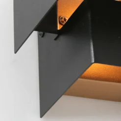 Luminaires Steinhauer Applique murale Steinhauer Muro LED Noir, 1 lumière* Éclairage Led