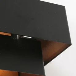 Luminaires Steinhauer Applique murale Steinhauer Muro LED Noir, 1 lumière* Éclairage Led