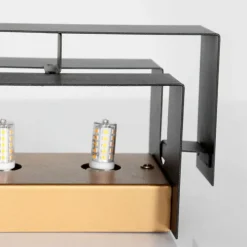 Luminaires Steinhauer Applique murale Steinhauer Muro LED Noir, 2 lumières* Éclairage Led