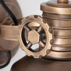 Luminaires Steinhauer Applique murale Steinhauer Sprocket Bronze, 1 lumière* Appliques