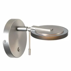 Suspension Verre Fumé-Luminaires Steinhauer Applique murale Steinhauer Turound LED Acier brossé, 1 lumière