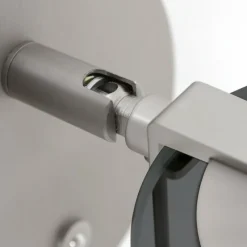 Suspension Verre Fumé-Luminaires Steinhauer Applique murale Steinhauer Turound LED Acier brossé, 1 lumière