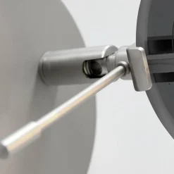 Suspension Verre Fumé-Luminaires Steinhauer Applique murale Steinhauer Turound LED Acier brossé, 1 lumière