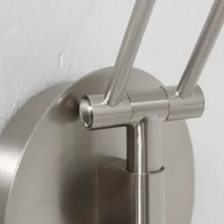 Luminaires Steinhauer Applique murale Steinhauer Soleil LED Acier brossé, 1 lumière