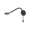 Luminaires Steinhauer Applique murale Steinhauer Turound LED Noir, 1 lumière