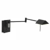 Luminaires Steinhauer Applique murale Steinhauer Retina LED Noir, 1 lumière* Éclairage Led