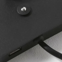 Luminaires Steinhauer Applique murale Steinhauer Retina LED Noir, 1 lumière* Éclairage Led