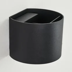 hofstein Applique murale Strandaa LED Noir, 2 lumières