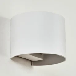 hofstein Applique murale Strandaa LED Blanc, 2 lumières