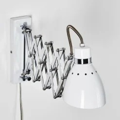 hofstein Applique murale Stranderott Chrome, Blanc, 1 lumière