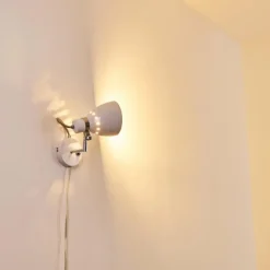 hofstein Applique murale Stranderott Chrome, Blanc, 1 lumière* Appliques