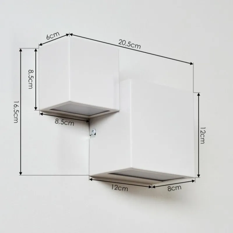 hofstein Applique murale Sumina LED Blanc, 1 lumière* Appliques