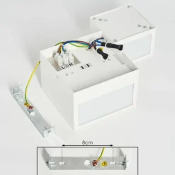 hofstein Applique murale Sumina LED Blanc, 1 lumière* Appliques