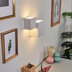 hofstein Applique murale Sumina LED Blanc, 1 lumière* Appliques