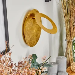 Lampes Dorées-hofstein Applique murale Sunrise LED Or, 1 lumière