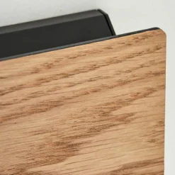 hofstein Applique murale Syar LED Noir, 1 lumière