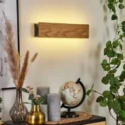 hofstein Applique murale Syar LED Noir, 1 lumière