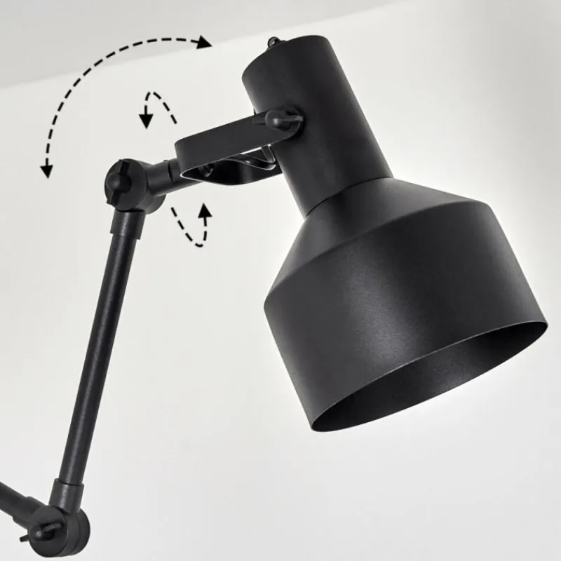 hofstein Applique murale Tablazos Noir, 1 lumière