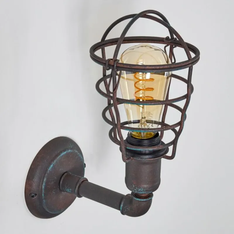 Lampes Industrielles-hofstein Applique murale Taggia Rouille, 1 lumière