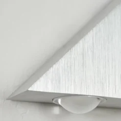 hofstein Applique murale Tapurai LED Argenté, 1 lumière