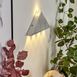 hofstein Applique murale Tapurai LED Argenté, 1 lumière