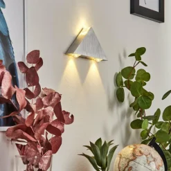 hofstein Applique murale Tapurai LED Argenté, 1 lumière