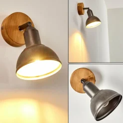 Luminaires Rustiques-hofstein Applique murale Tholen Brun, 1 lumière