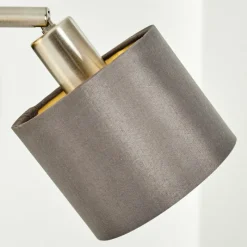 Lampes En Tissu-hofstein Applique murale Tibro Nickel mat, 1 lumière