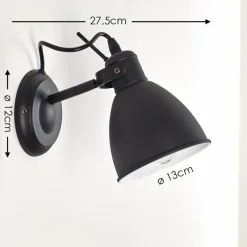 hofstein Applique murale Timola Noir, 27 lumières