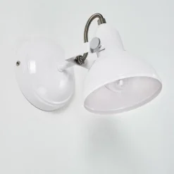 Lampes Industrielles-hofstein Applique murale Tina Blanc, 1 lumière