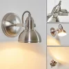 Lampes Industrielles-hofstein Applique murale Tina Nickel mat, 1 lumière
