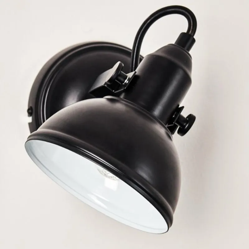 hofstein Applique murale Tina Noir, 1 lumière