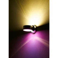 Lampe Design-Top Light Applique murale PukWall Chrome, 2 lumières