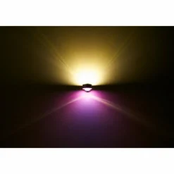 Lampe Design-Top Light Applique murale PukWall Chrome, 2 lumières