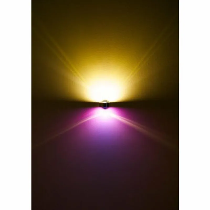 Lampe Design-Top Light Applique murale PukWall Chrome, 2 lumières