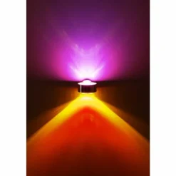 Lampe Design-Top Light Applique murale PukMaxxWall LED Chrome, 2 lumières