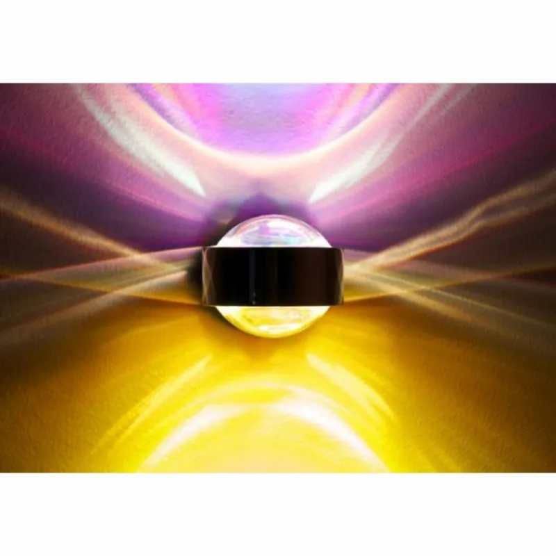 Lampe Design-Top Light Applique murale Top-Light PukWall LED Chrome, 2 lumières