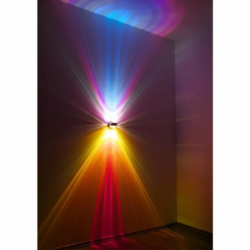 Lampe Design-Top Light Applique murale Top-Light PukWall LED Chrome, 2 lumières