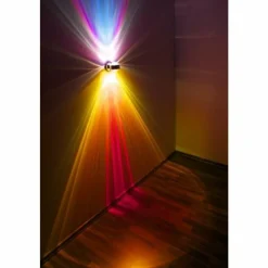 Lampe Design-Top Light Applique murale Top-Light PukWall LED Chrome, 2 lumières