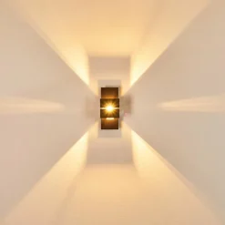 hofstein Applique murale Tora Noir, 1 lumière