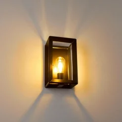 Lampes Vintages & Rétros-hofstein Applique murale Traryd Noir, 1 lumière