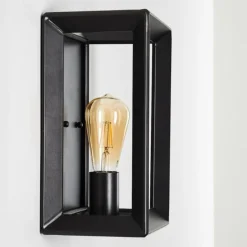 Lampes Vintages & Rétros-hofstein Applique murale Traryd Noir, 1 lumière