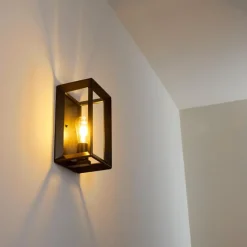 Lampes Vintages & Rétros-hofstein Applique murale Traryd Noir, 1 lumière