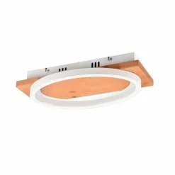 Lampes En Bois-Luminaires Trio Applique murale Trio Barca LED Écru, Blanc, 1 lumière